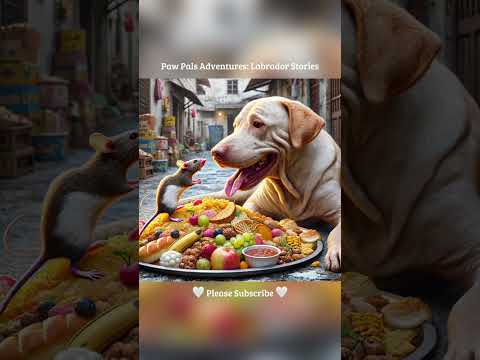Who saved the hungry dog? An extraordinary friendship unfolds! #dog  #ai #dogshorts  #story #pets