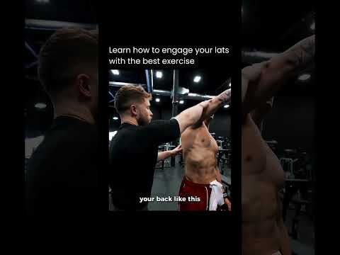 The Best Exercise to Fully Engage Your Lats #gym #gymmotivation
