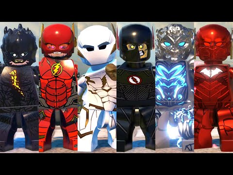 All Speedsters in LEGO DC Super-Villains