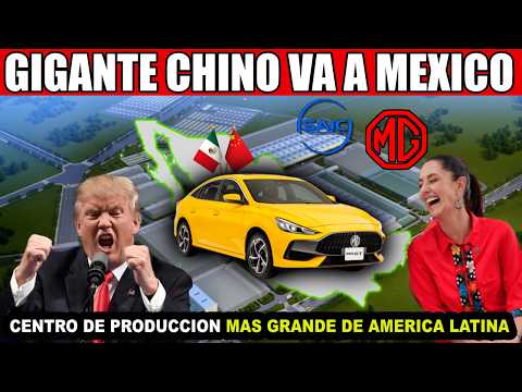 ¡MIRA! 😮 GIGANTE COMPAÑÍA CHINA ANUNCIA MILLONARIA INVERSIÓN EN MÉXICO DESAFÍA A DONALD TRUMP Y EEUU