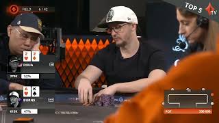 Top 5 Pocket Deuces | Poker Legends | partypoker