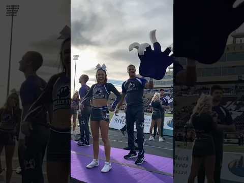 Weber Game Days ? #cheerleader #cheer #partnerstunt