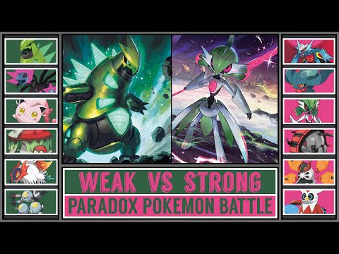 Paradox Pokémon Battle: WEAK vs STRONG [Pokémon Scarlet&Violet]