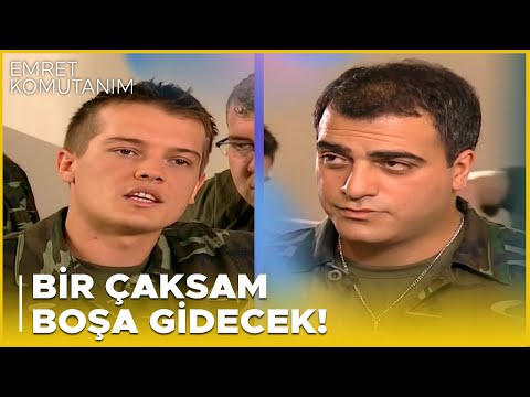 Emret Komutanım Türk Filmi | Ferit ile Hamza Kapışıyor