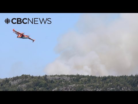 YouTube video thumbnail: Cooler Temperatures Provide Some Relief for N.L. Wildfires