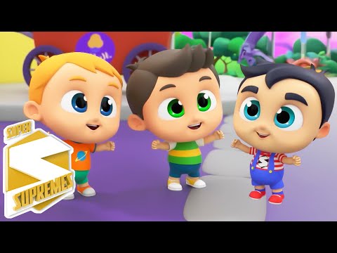 Hát Với Em Bé Năm Tuổi | Bài Hát & Vần Điệu Vui Nhộn Cho Trẻ Mới Biết Đi - Super Supremes