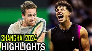 Ben Shelton vs Roberto Carballes Baena Round 3 Highlights | Shanghai 2024