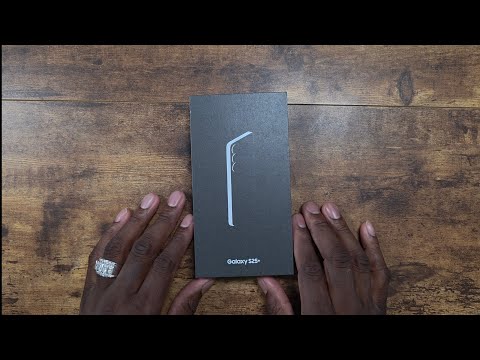 Samsung Galaxy S25 Plus Blueblack Unboxing and First Impressions!