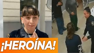 Salvó a un nene a punto de morir en un ataque convulsivo: es policía y se transformó en heroína