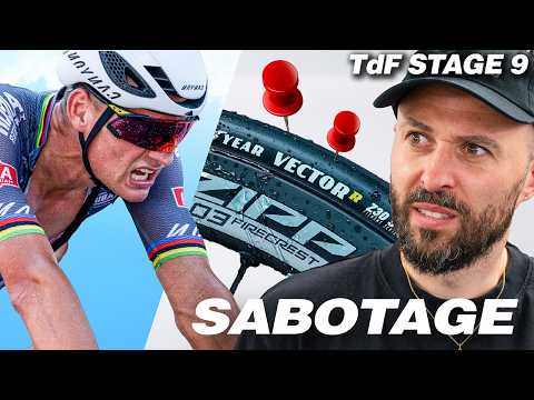MVDP’s Monster Move + Sprinters Sabotaged?? – Wild Ones TdF Stage 9 Highlights