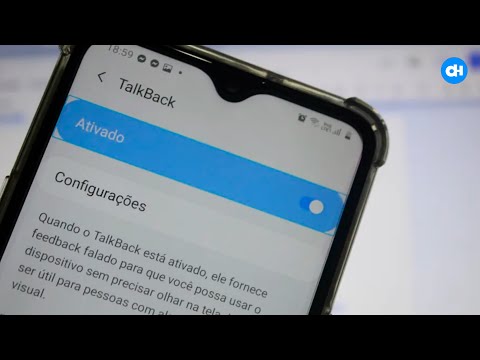 Como desativar o Talkback do Android