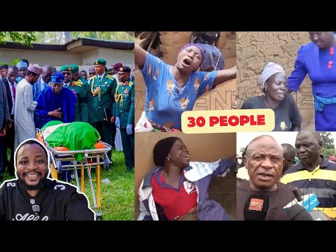 30 People Died As Nigeria Bury Muhammadu Buhari yesterday with Tinubu