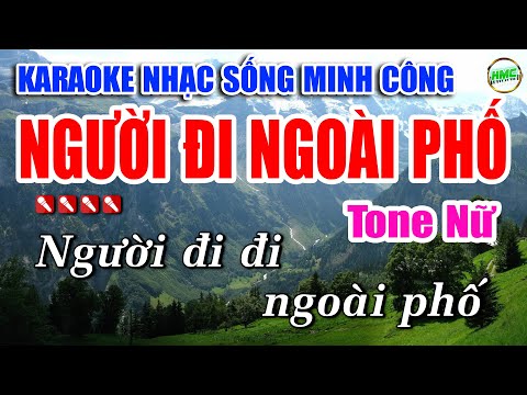 Karaoke Nhạc Sống Tone Nữ Dễ Hát | Chọn Lọc Nhạc Trữ Tình BOLERO – NGƯỜI ĐI NGOÀI PHỐ