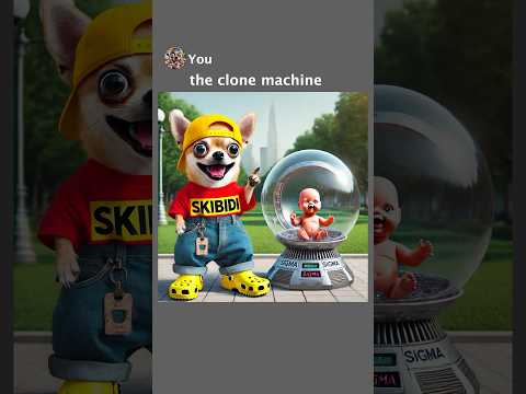 Chihuahua Tries Clone Machine #memes