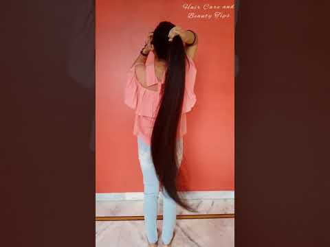 Bun for very long hair | Easy Bun | hairstyles for Very long hair Cutehairstyl #LongHair #Hairstyles