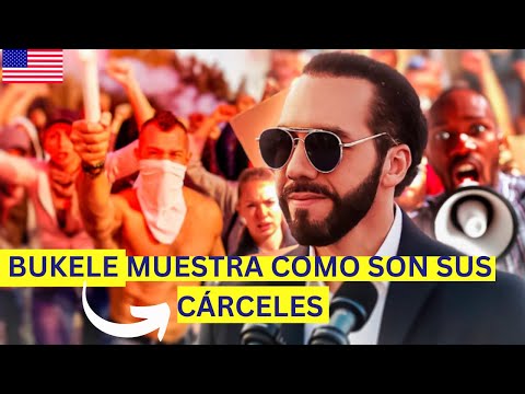 NAYIB BUKELE MUESTRA QUE PONEN HACER A SUS REOS EN LAS CÁRCELES DE EL SALVADOR