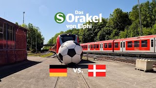 🇩🇪 Deutschland vs. Dänemark 🇩🇰 | S-Orakel von Elphi | S-Bahn Hamburg