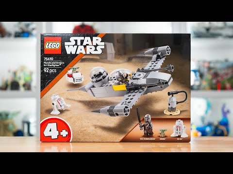 LEGO Star Wars 75410 MANDO AND GROGU'S N-1 STARFIGHTER Review! (2025)