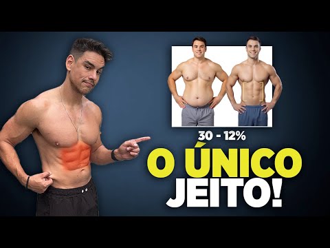 O Jeito Mais RÁPIDO pra chegar a 12% de Gordura (De qualquer ponto de partida!)