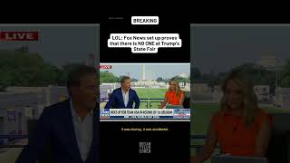 LOL: Fox News set up proves that there is NO ONE at Trump’s State Fair