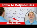Understanding Polynomials and Their Degrees