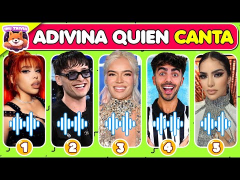 ¡ADIVINA QUIÉN CANTA Viral de Tiktok🎶Peso Pluma, Karol G, Fede Vigevani, Tony de Picus, Kim Loaiza