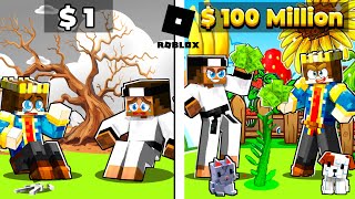 Finally We Became MILLIONAIRE In Roblox 😱 | Grow A Garden