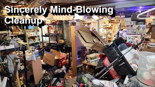 Sincerely, the Craziest Basement Declutter You'll Ever See