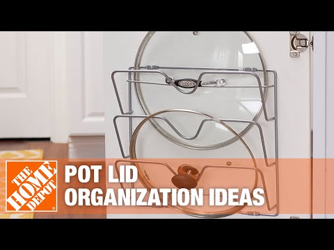 Pot Lid Organization Ideas