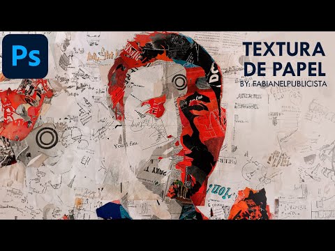 Efecto textura de papel | Photoshop | Tutorial 167 | Español