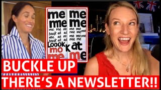 Meghan Posted A Newsletter - IT'S SO VERY MEGHAN! As Ever...