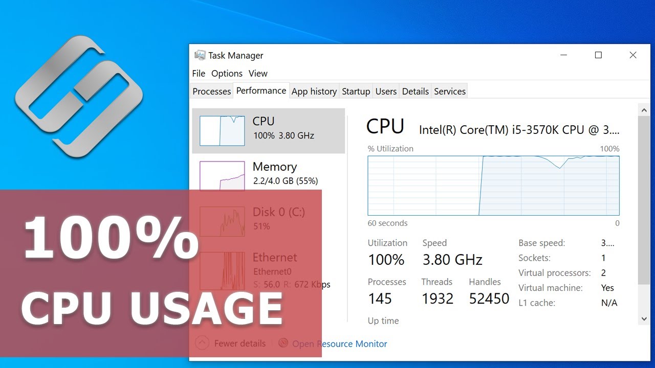 100% CPU Usage and How to Fix It - - Hetman Software