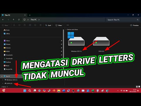 Cara Mengatasi Drive Letters Tidak Muncul di File Explorer Windows 11 Komputer