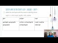 Exploring Greek and Latin Roots: geo-, archae-, rupt-