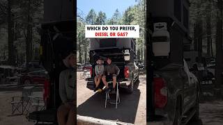 Diesel or gas? We asked 18 truck campers which they prefer, and the results were 50/50.