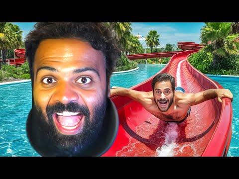 I Built a HOTDOG Stand in My WATERPARK Here's What Happened 💦
