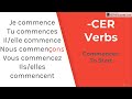 Exploring Irregular ER Verbs in French