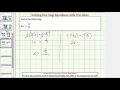 Solving Equations with Fractions