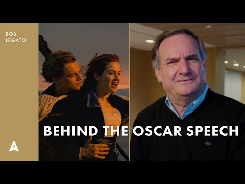 Rob Legato Best Visual Effects for 'Titanic,' 'Hugo,' & 'The Jungle Book' | Behind The Oscars Speech