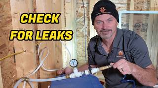 How To Pressure Test Plumbing For Leaks