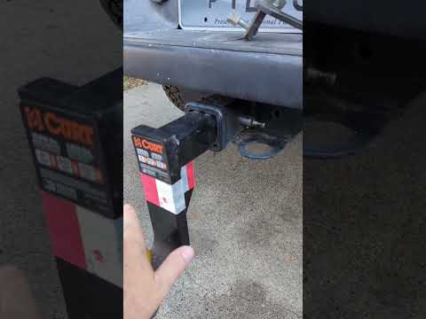 Stop that receiver clunk while towing!