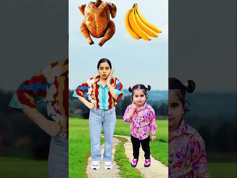 Chicken And Banana 🍌 #anaya #anayavideo #shorts #trendingshorts
