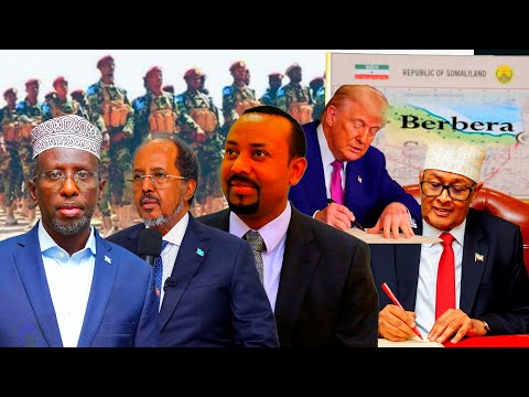 Deg Deg Trump Oo Aqoonsiga S/Land Ku Dhawaaqaya, Itobiya Oo Badda La Siiyey, Xasuuqa AS