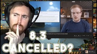 Asmongold Reacts to "The END of BFA’s Faction Conflict! Has 8.3 Been CANCELLED? Classic BANS!"