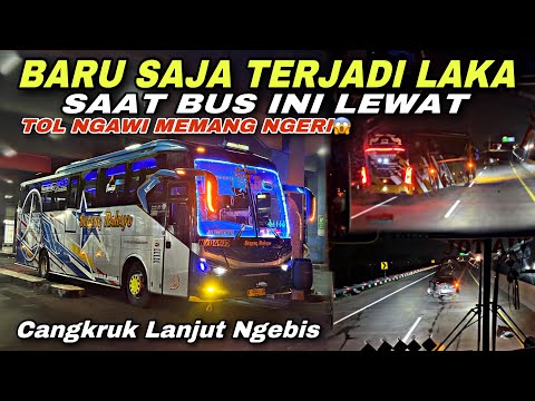 Terjadi Kecelakaan Di Jalan Tol Saat Bus Ini Lewat 😱| trip Sugeng Rahayu W 7046 UO “ The Doctor “