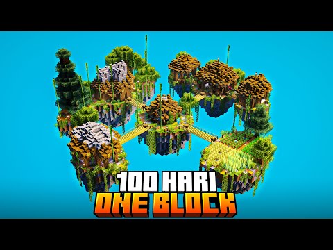 100 Hari Minecraft One Block