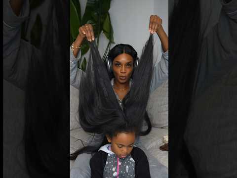 Her HAIR growth secret!?❤️ #haircare #naturalhair #hairideas
