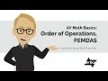 Order of Operations and Rounding