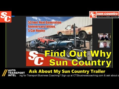 Best Car Hauling Trailer For Sale? Sun Country Auto...