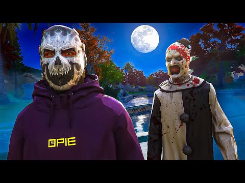 THE TERRIFIER Killer Clown Trolls Me in GTA 5 RP